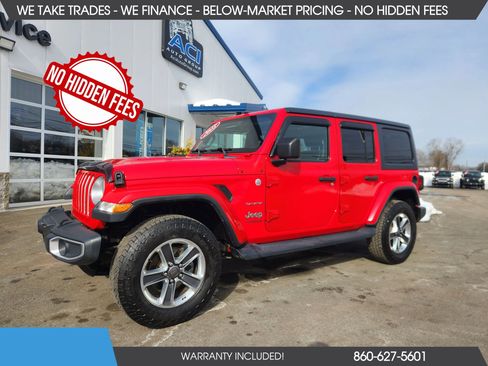 Used 2018 Jeep Wrangler Unlimited Sahara image 1