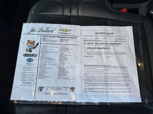 Used 2023 Lincoln Navigator L Reserve image 42