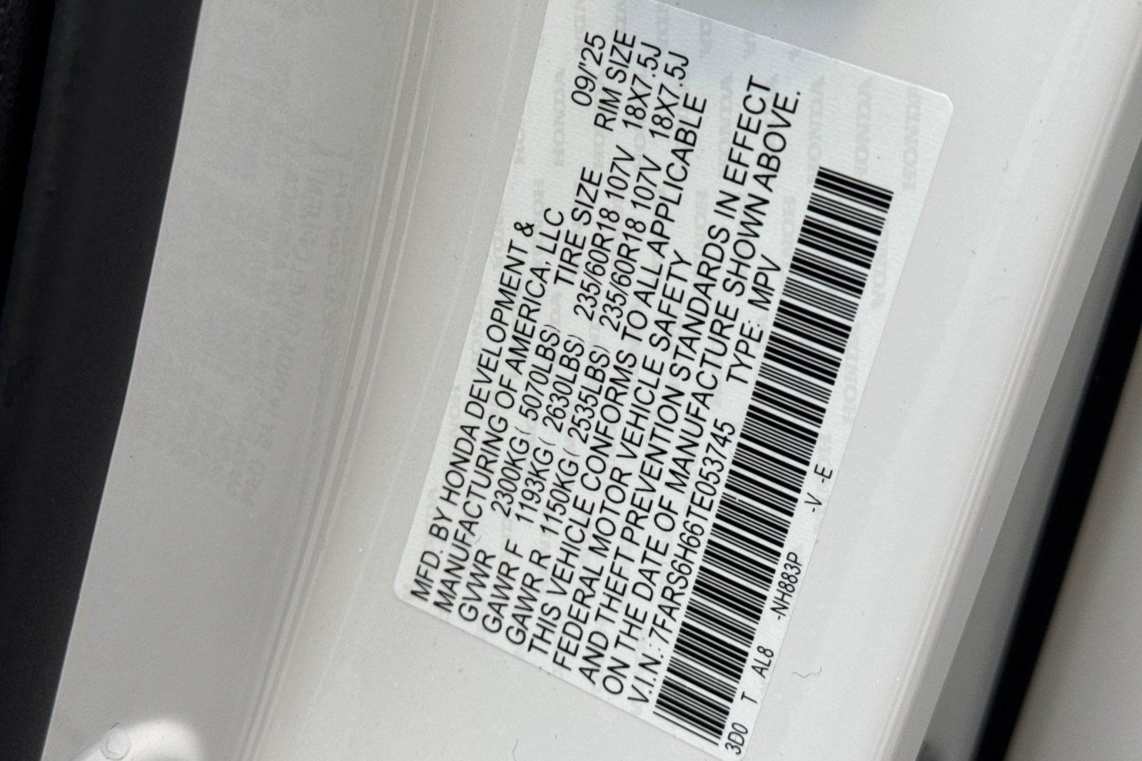 Certified 2026 Honda CR-V TrailSport image 27