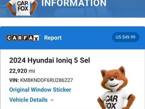 Used 2024 Hyundai Ioniq 5 SEL AWD/4WD image 6