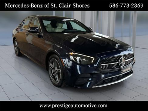Used 2023 Mercedes-Benz E 350 4MATIC Sedan image 3