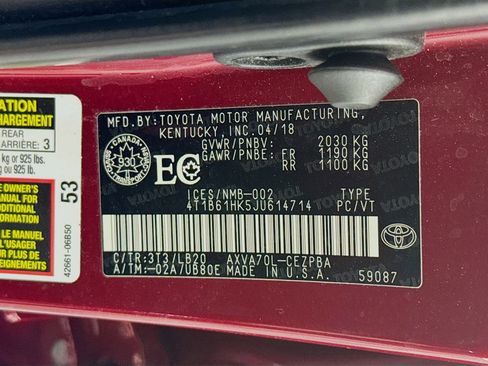 Used 2018 Toyota Camry XSE image 39