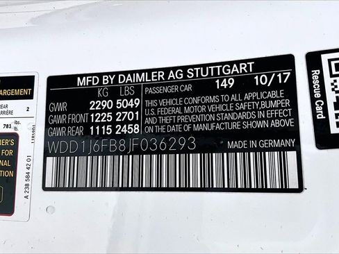 Used 2018 Mercedes-Benz E 400 Coupe w/ Premium 1 Package image 33