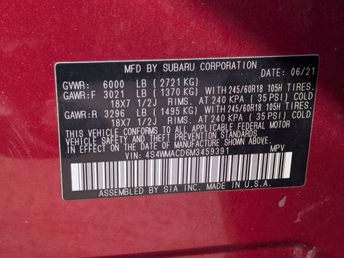 Used 2021 Subaru Ascent Premium w/ Convenience Package image 25