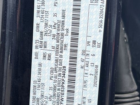 Used 2023 Ford F150 XLT w/ Equipment Group 301A Mid image 24