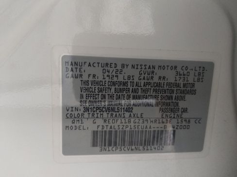 Used 2022 Nissan Kicks SV FWD image 33