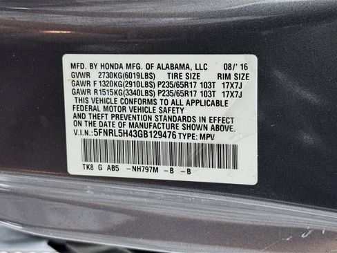 Used 2016 Honda Odyssey EX image 39