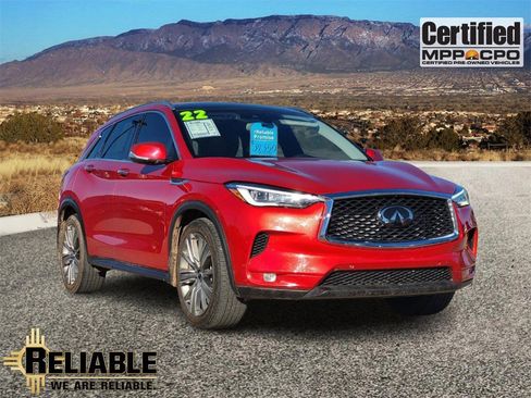 Used 2022 INFINITI QX50 Sensory image 1