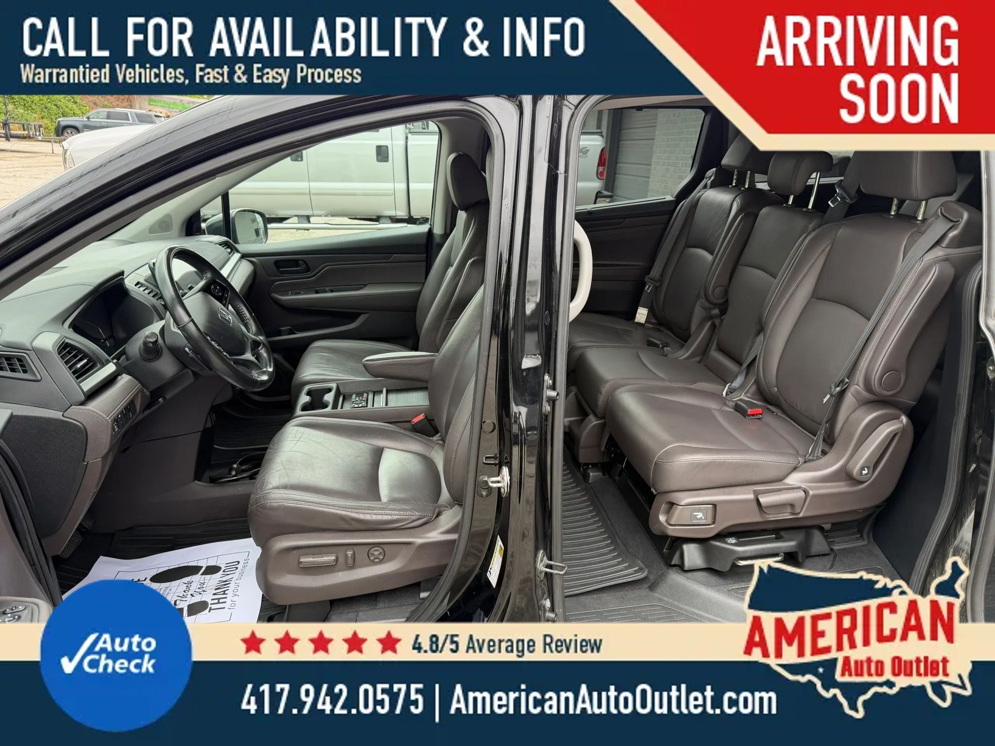 Used 2018 Honda Odyssey EX-L image 2