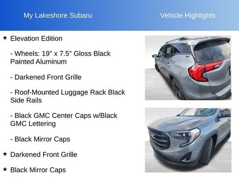 Used 2021 GMC Terrain SLT w/ Elevation Edition image 10