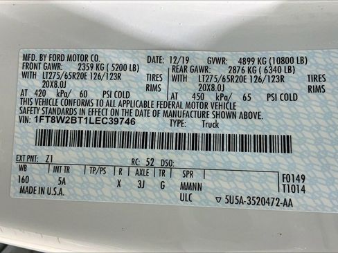 Used 2020 Ford F250 Lariat w/ Lariat Ultimate Package image 37