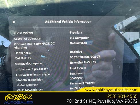 Used 2017 Tesla Model 3 Long Range RWD image 15
