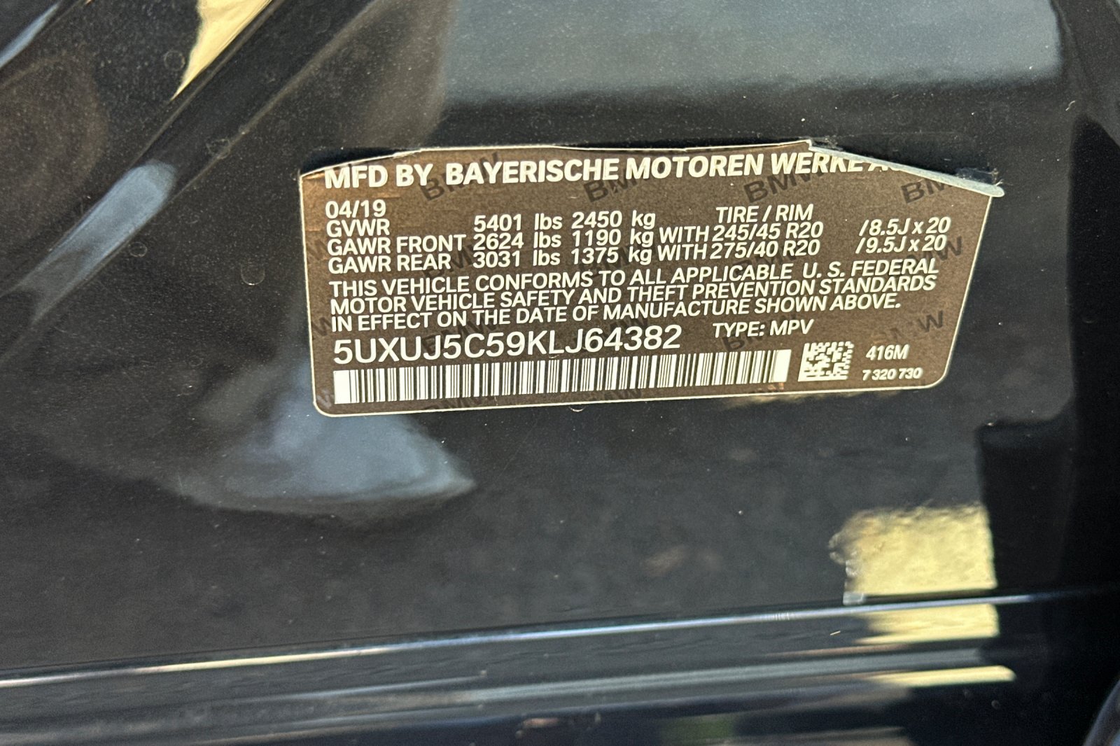 Used 2019 BMW X4 M40i w/ Executive Package AWD/4WD image 29