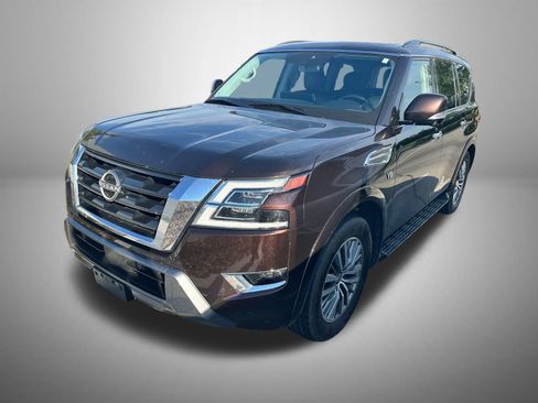 Used 2021 Nissan Armada SL w/ Captain's Chairs Package AWD/4WD image 1