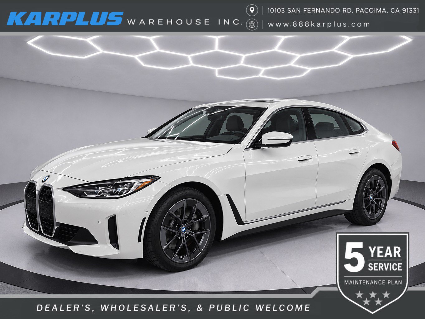 Used 2024 BMW i4 eDrive40 w/ Premium Package RWD image 1