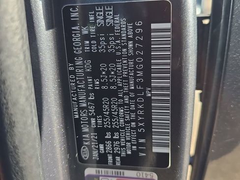 Used 2021 Kia Sorento SX Prestige image 32