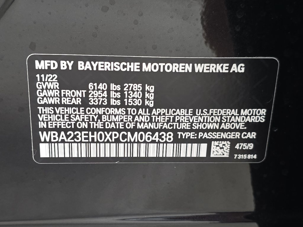 Certified 2023 BMW 740i RWD image 31