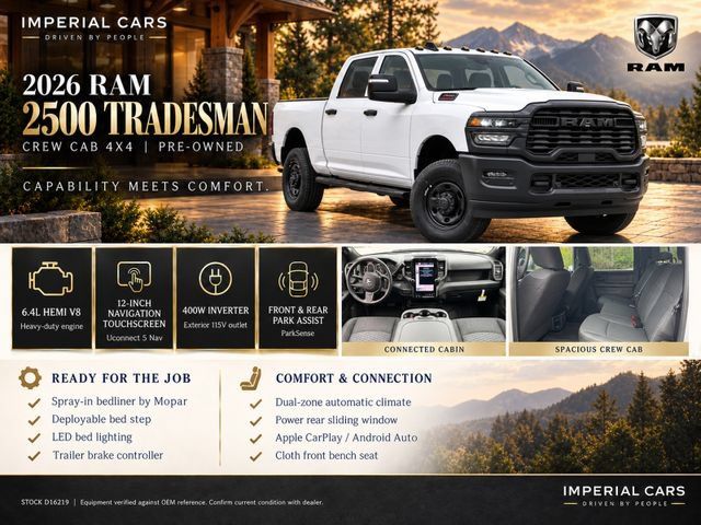 Used 2026 RAM 2500 Tradesman AWD/4WD image 36