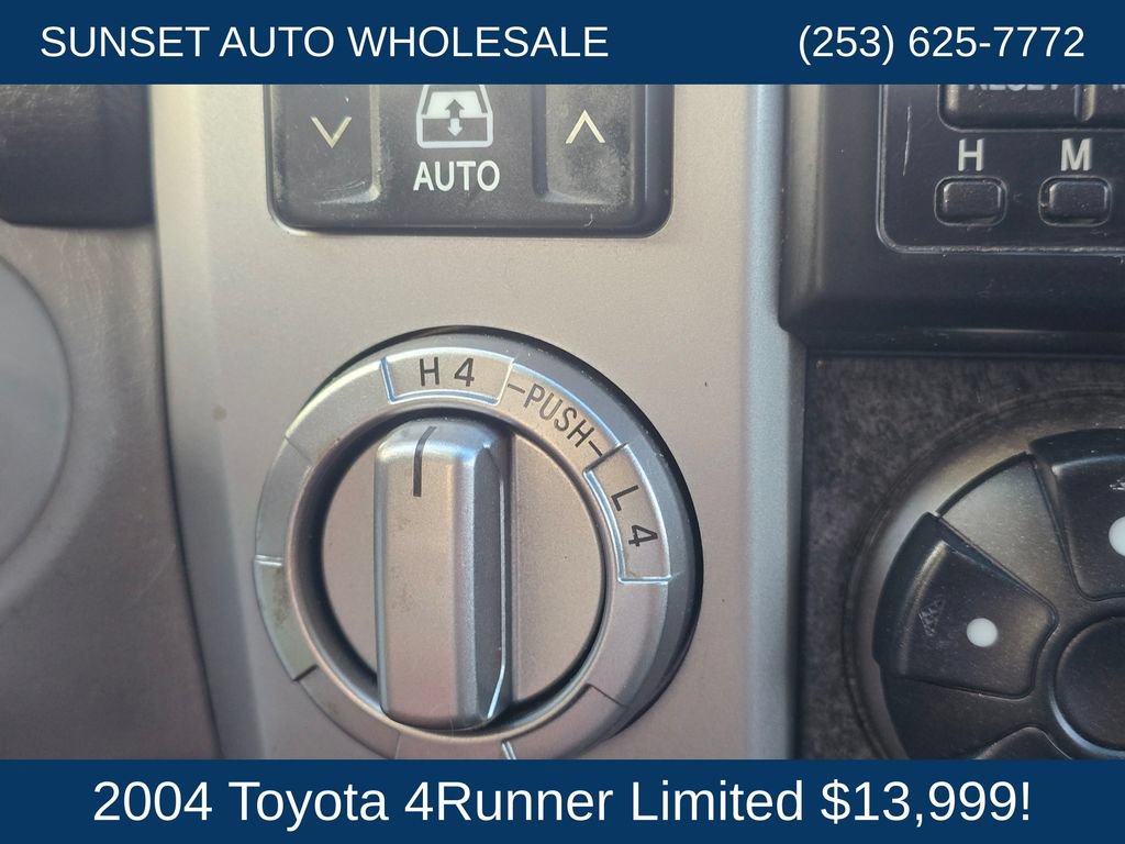 Used 2004 Toyota 4Runner Limited w/ Preferred Accessory Pkg AWD/4WD image 35