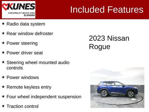 Used 2023 Nissan Rogue SV image 3