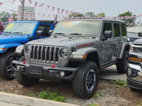 Used 2022 Jeep Wrangler Unlimited Rubicon w/ Steel Bumper Group AWD/4WD image 2