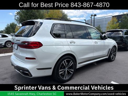 Used 2020 BMW X7 M50i w/ Luxury Seating Package AWD/4WD image 3