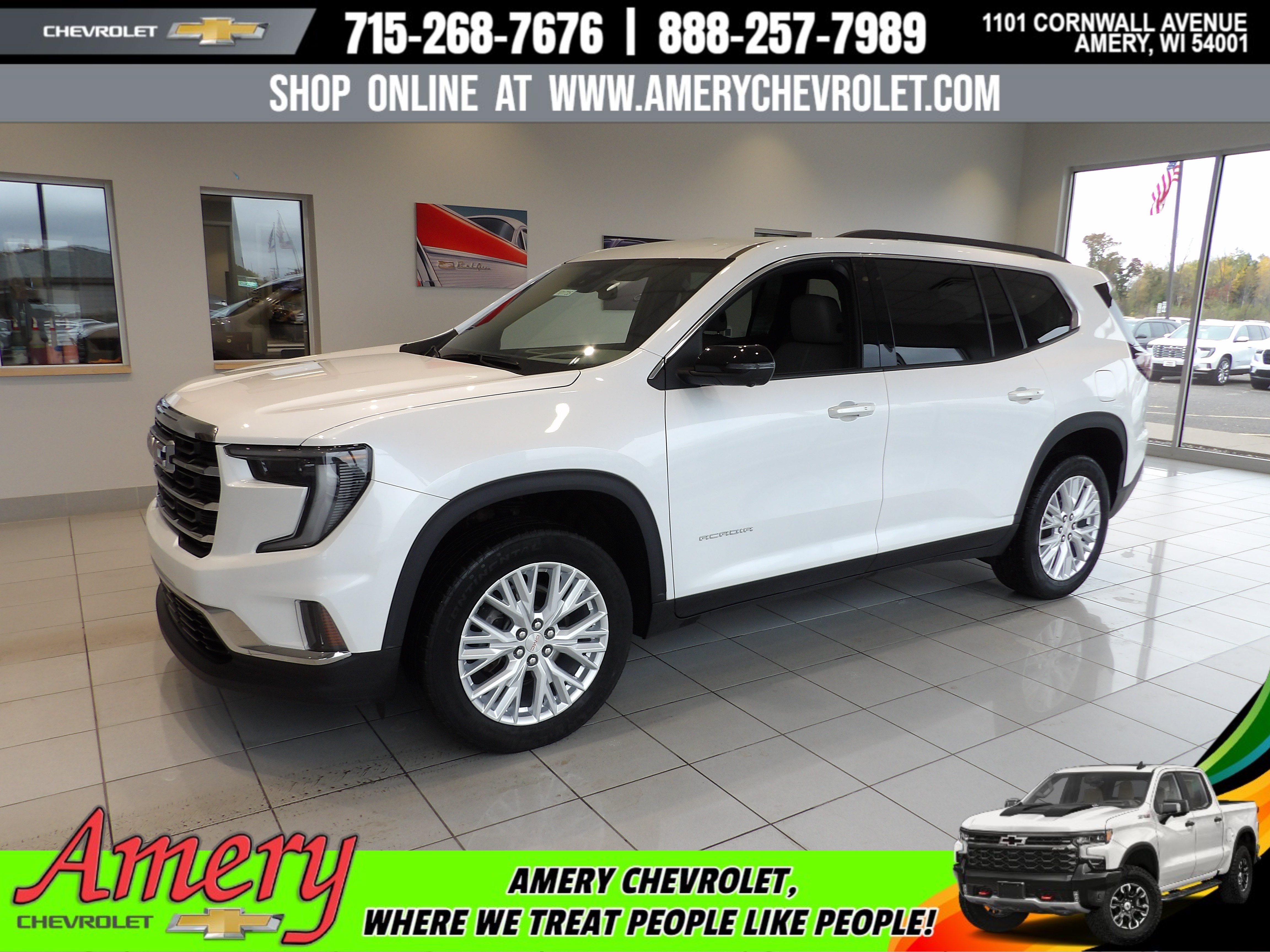 Used 2024 GMC Acadia Elevation w/ Luxury Package AWD/4WD image 1