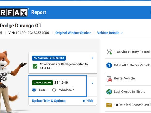 Used 2025 Dodge Durango GT AWD/4WD image 2