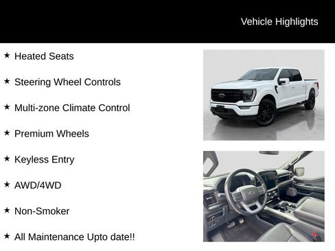 Used 2023 Ford F150 Lariat w/ Equipment Group 502A High AWD/4WD image 26