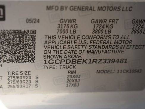 Used 2024 Chevrolet Silverado 1500 Custom image 38