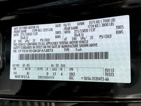 Used 2016 Ford F150 King Ranch w/ Equipment Group 601A Luxury AWD/4WD image 32