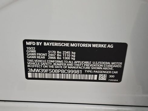 Certified 2023 BMW 330e xDrive w/ M Sport Package image 33