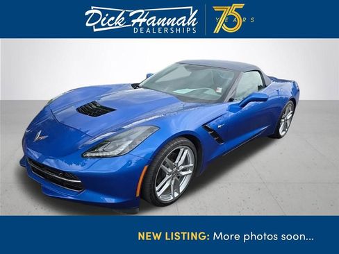 Used 2019 Chevrolet Corvette Stingray Convertible w/ 2LT Preferred Equipment Group RWD image 1