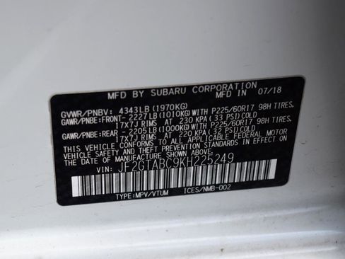 Used 2019 Subaru Crosstrek 2.0i w/ Eyesight System AWD/4WD image 35