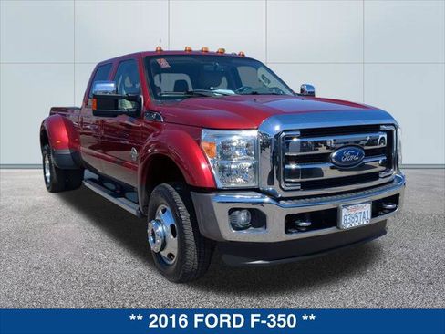 Used 2016 Ford F350 Lariat w/ Lariat Ultimate Package AWD/4WD image 7