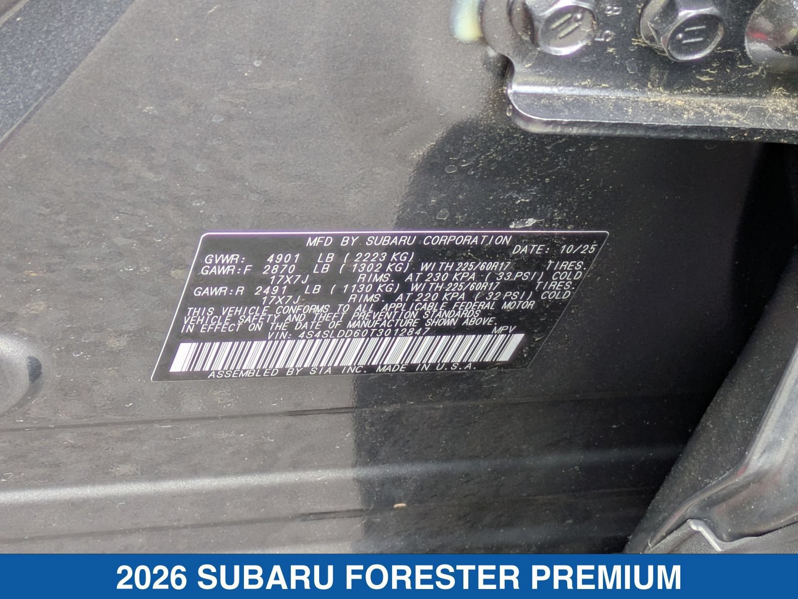 Certified 2026 Subaru Forester Premium AWD/4WD image 38