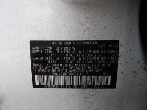 Used 2024 Subaru Outback Limited XT image 30