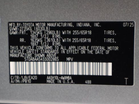 Used 2025 Toyota Grand Highlander XLE FWD image 17