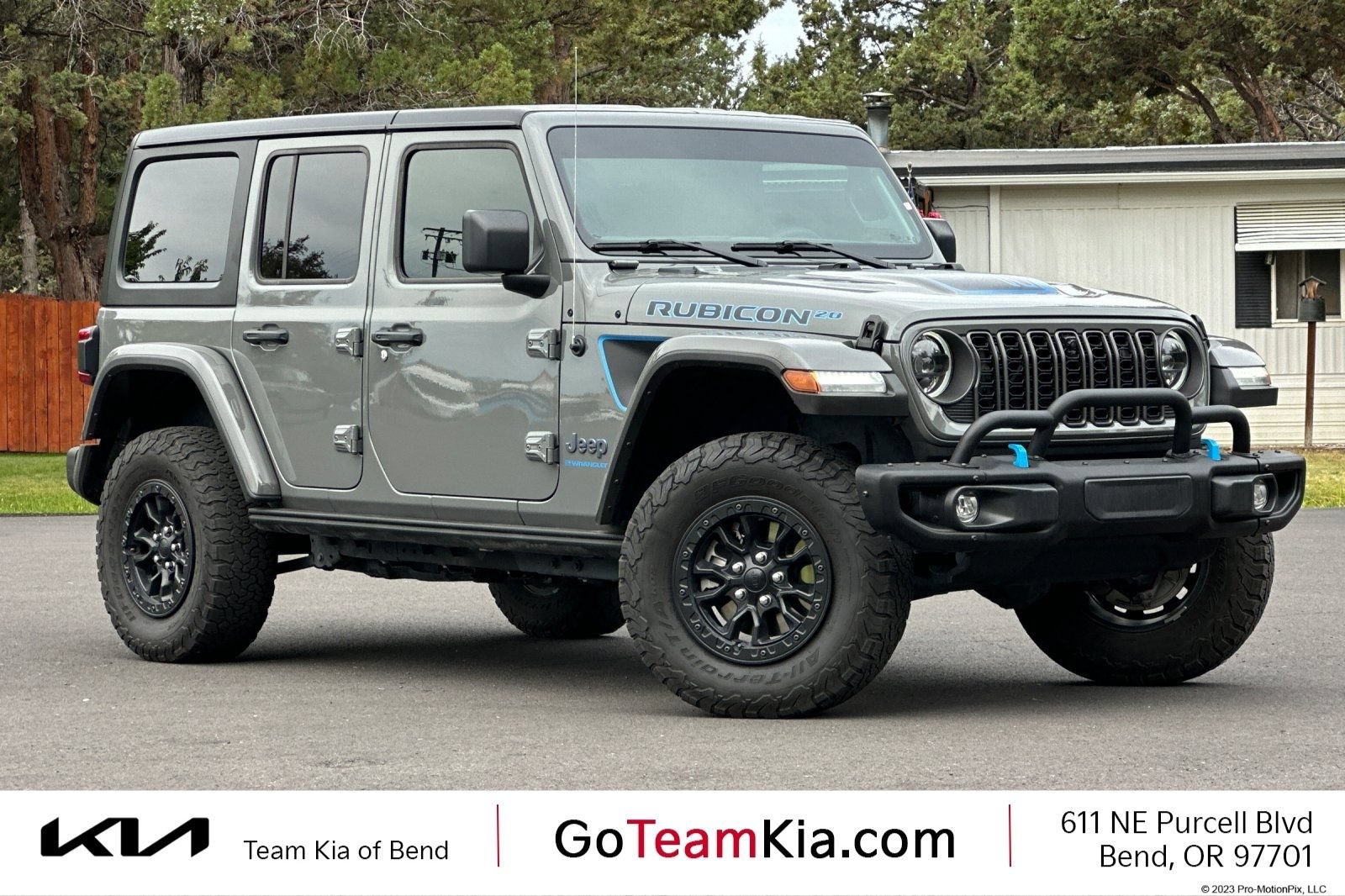 Used 2023 Jeep Wrangler Unlimited Rubicon 4xe AWD/4WD image 1