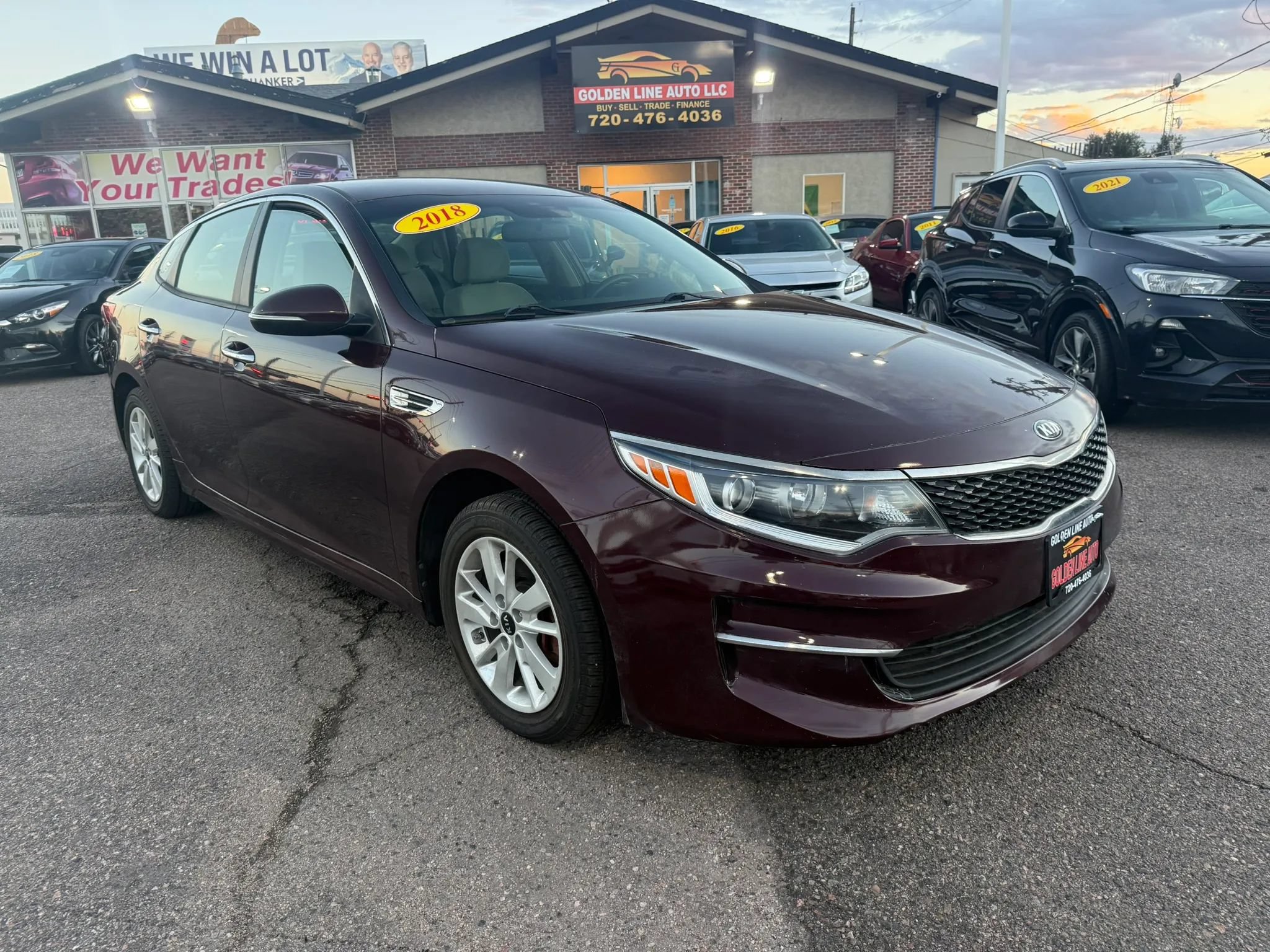 Used 2018 Kia Optima LX FWD image 2
