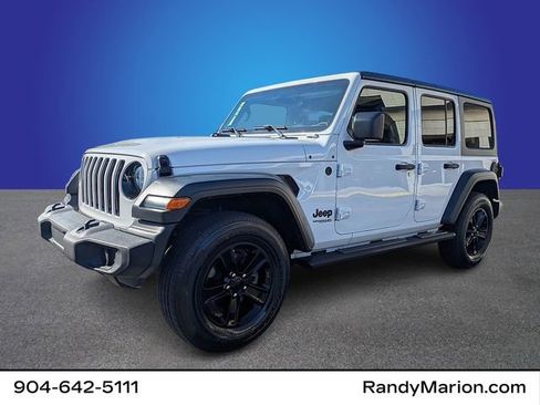Used 2020 Jeep Wrangler Unlimited Sport image 1