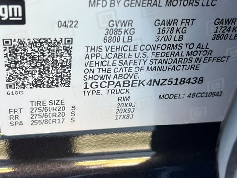 Used 2022 Chevrolet Silverado 1500 Custom image 28