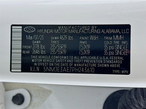 Certified 2023 Hyundai Tucson Limited image 34