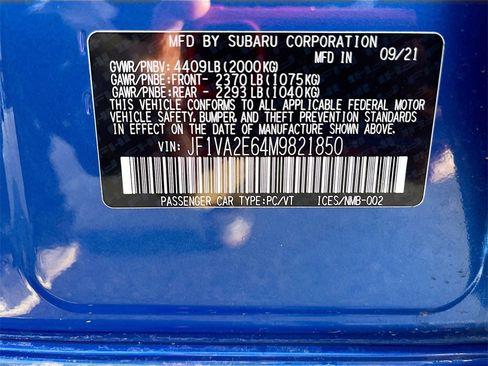 Used 2021 Subaru WRX STI image 29