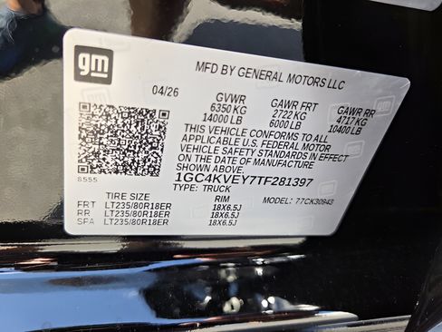 New 2026 Chevrolet Silverado 3500 High Country w/ High Country Premium Package AWD/4WD image 17