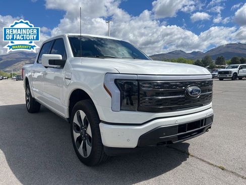 Used 2023 Ford F150 Lightning Platinum AWD/4WD image 1
