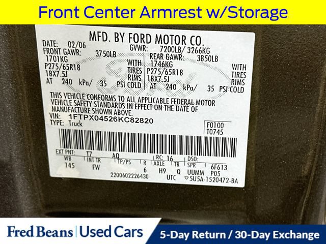Used 2006 Ford F150 XLT AWD/4WD image 31