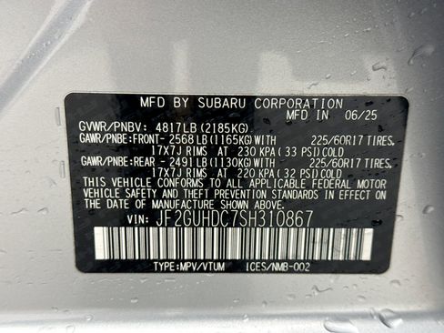 Used 2025 Subaru Crosstrek 2.0i Premium AWD/4WD image 26