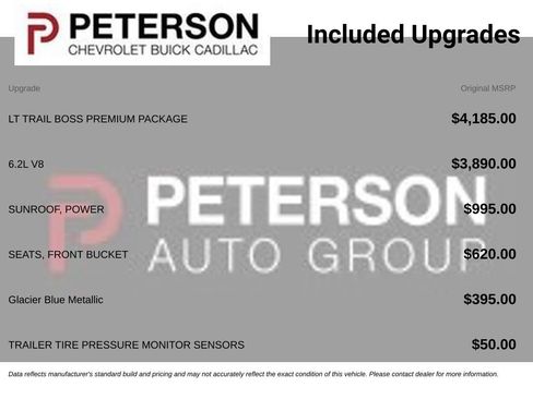 Used 2022 Chevrolet Silverado 1500 LT Trail Boss w/ LT Trail Boss Premium Package AWD/4WD image 11