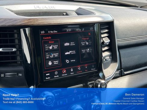 Used 2019 RAM 1500 Laramie AWD/4WD image 46